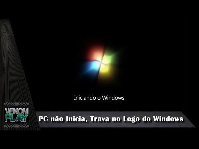pc travando no logo do windows