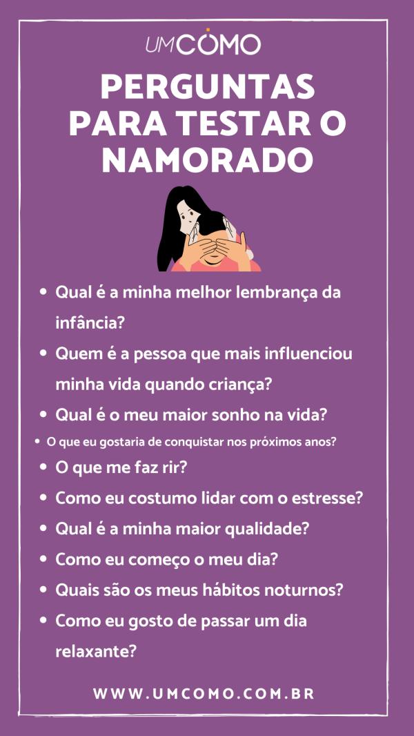 Perguntas Sobre Mim Para Namorado