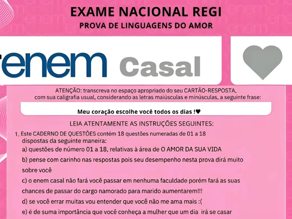 50 Perguntas Criativas para Testar o Conhecimento do Seu Namorado