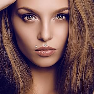 Guia Completo: Piercing Monroe vs. Piercing Madonna - Diferenças e Semelhanças