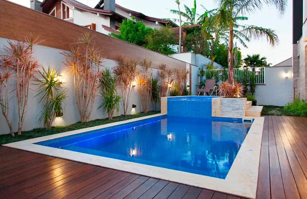 quanto custa piscina com deck