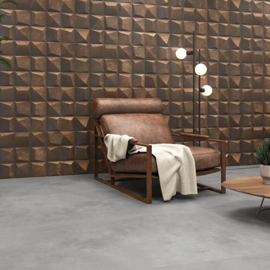 piso para área externa corten