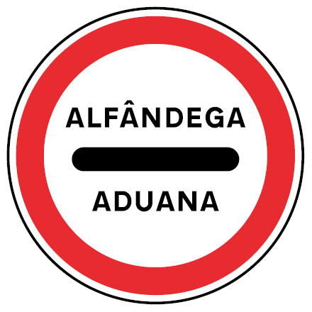 placa de regulamentação R-21