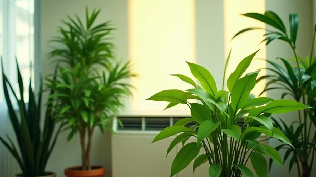 As Melhores Plantas Purificadoras de Ar para Ambientes Climatizados