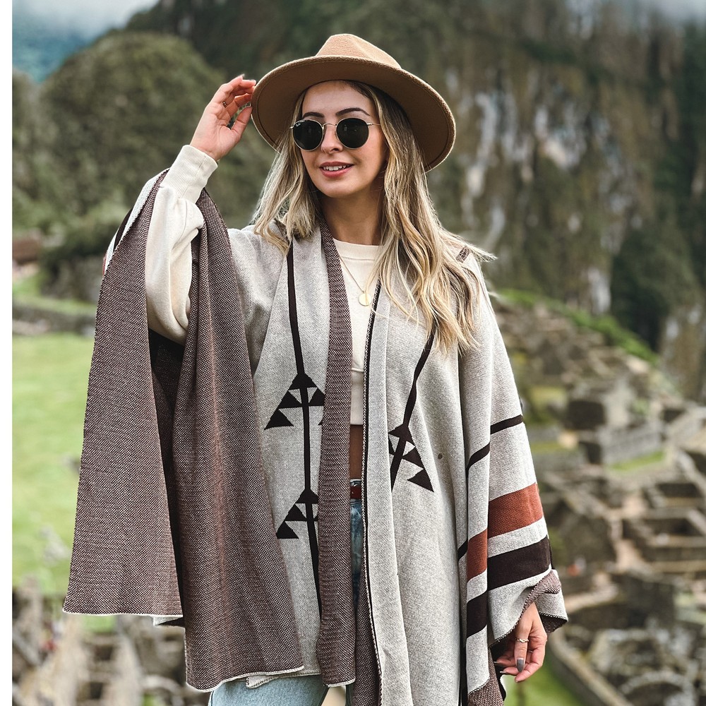 poncho peruano inverno