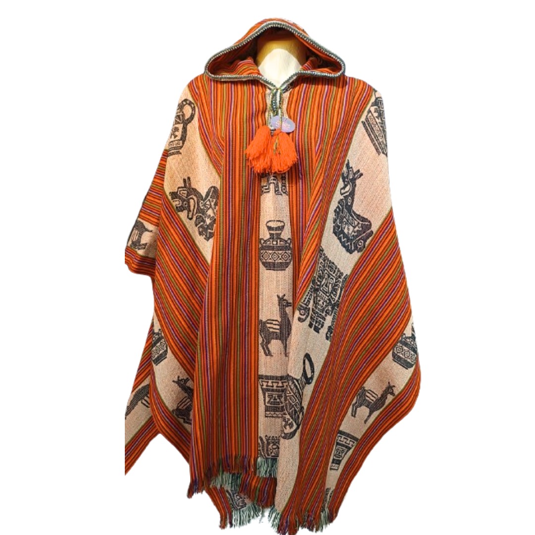 poncho estilo boho feminino
