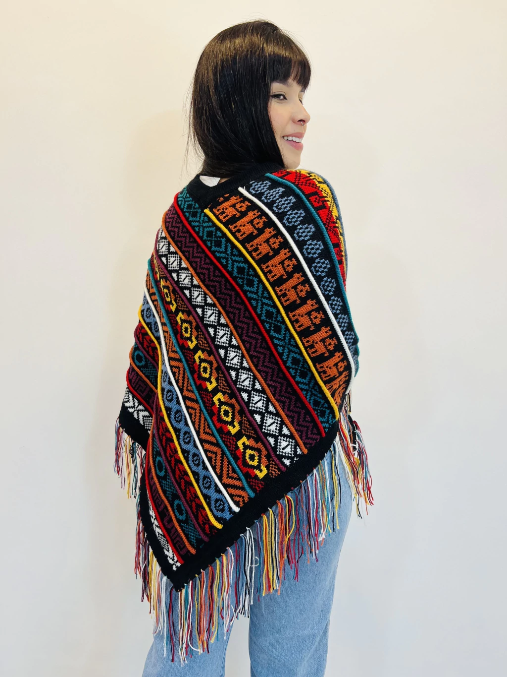 poncho peruano inverno