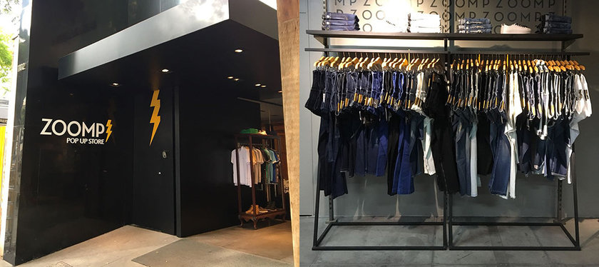 custo para montar pop up store Oscar Freire