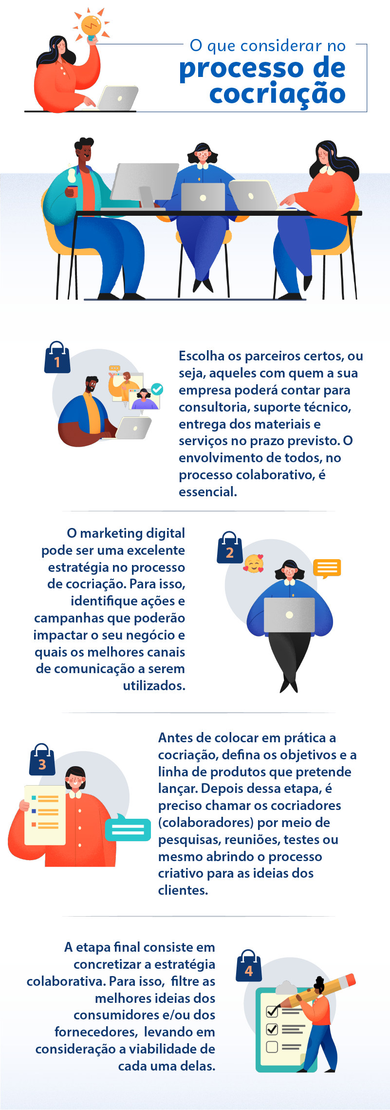benefícios da cocriação com clientes