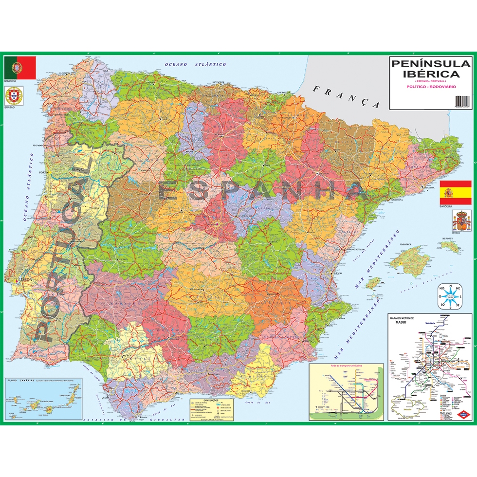 portugal mapa