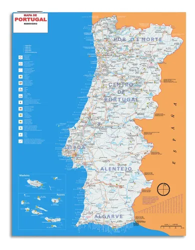 portugal mapa