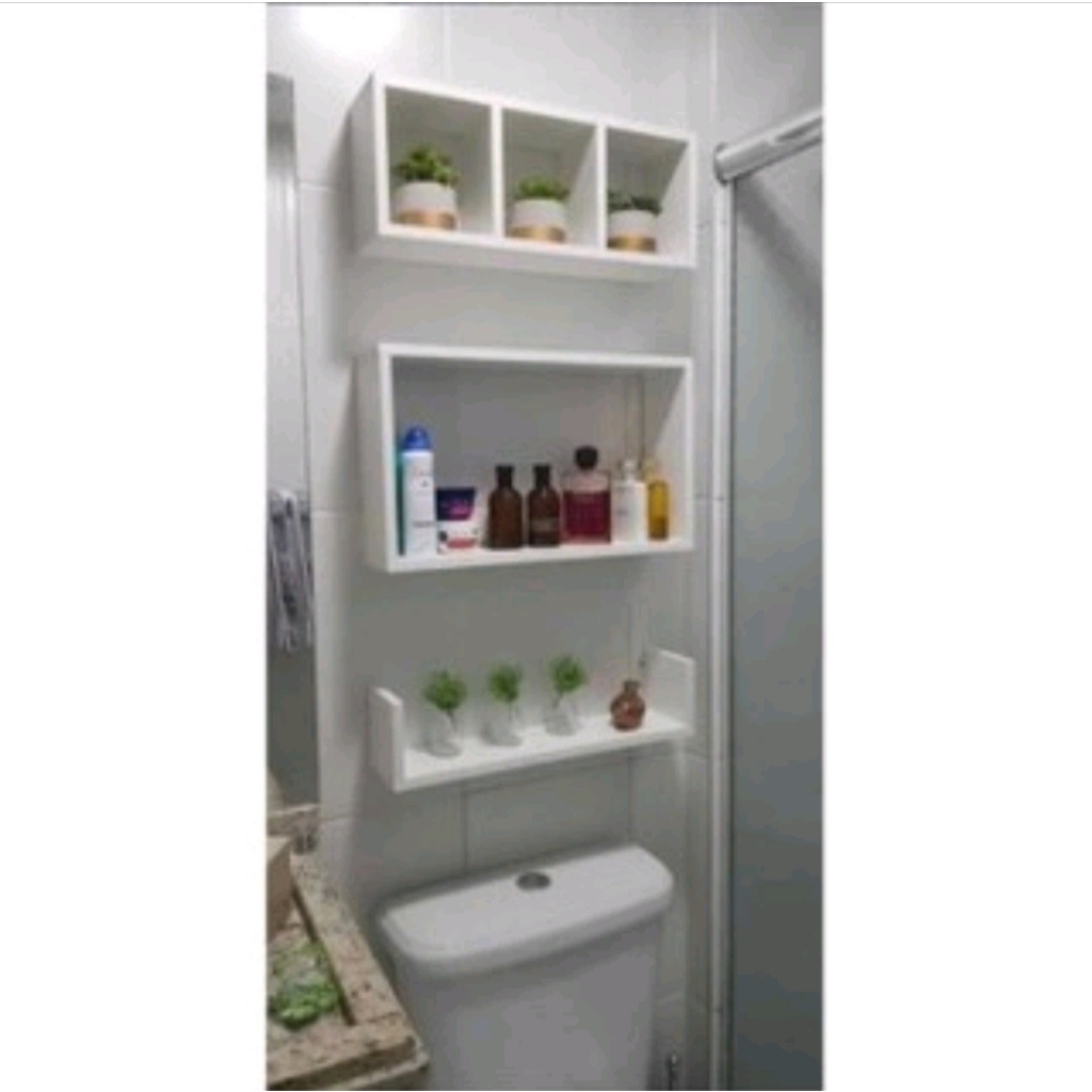 prateleira para box banheiro pequeno