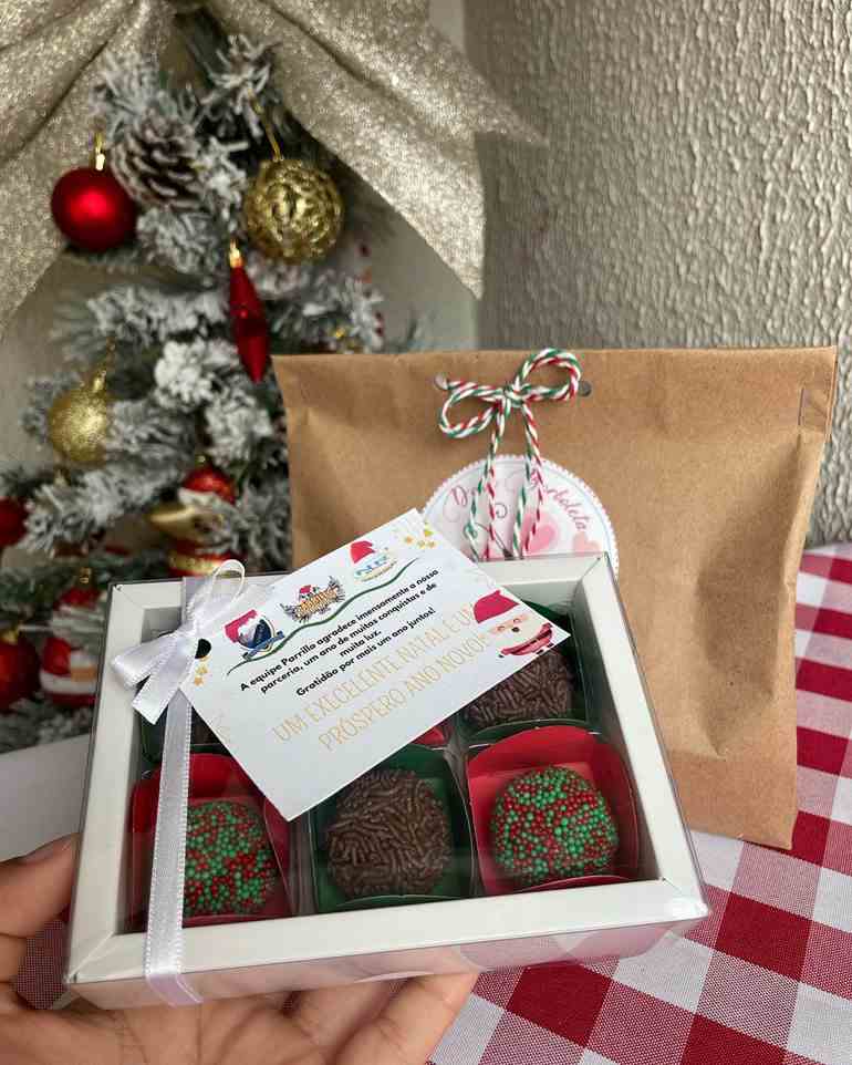 brinde de fim de ano para clientes