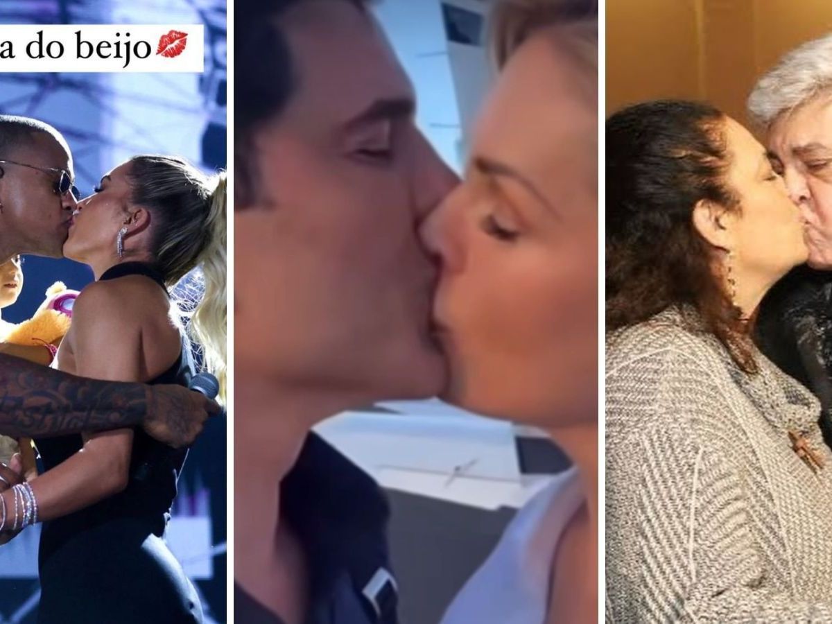 Beijos icônicos: Famosos que se apaixonaram após o primeiro beijo em cena