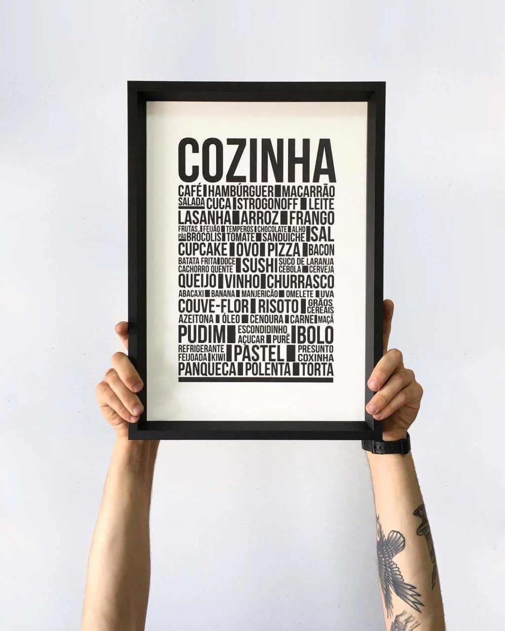 quadro decorativo cozinha com vidro