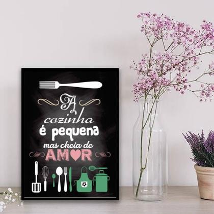 quadro decorativo cozinha vintage