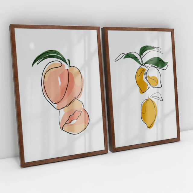 quadro decorativo cozinha com iluminação LED (2026)