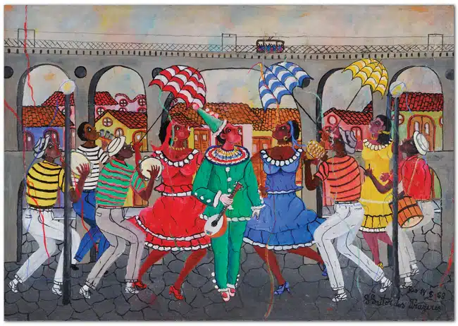 quadros brasileiros vs. quadros internacionais