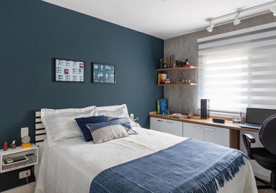 Do Off-white ao Burgundy: Paletas Modernas e Elegantes para Quartos de Casal