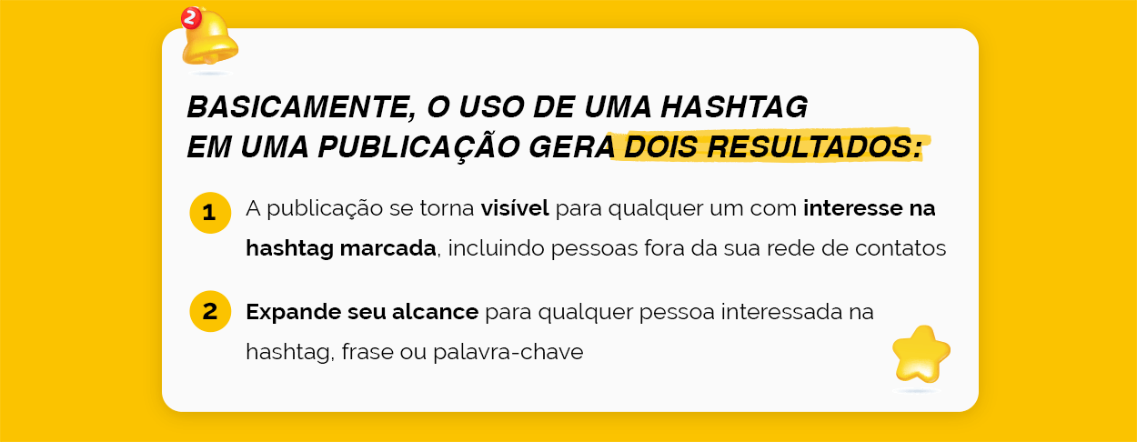 para que servem as hashtags