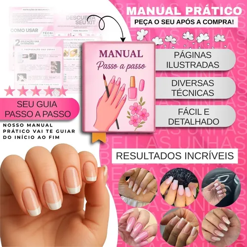 melhores kits unhas gel iniciantes custo beneficio