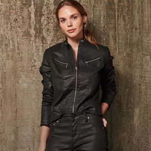 como usar jaqueta de couro estilo roqueiro