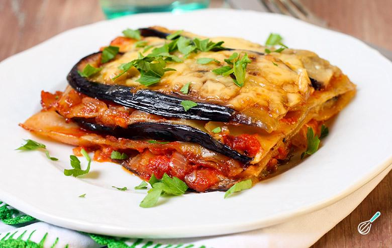 receita de lasanha de berinjela simples
