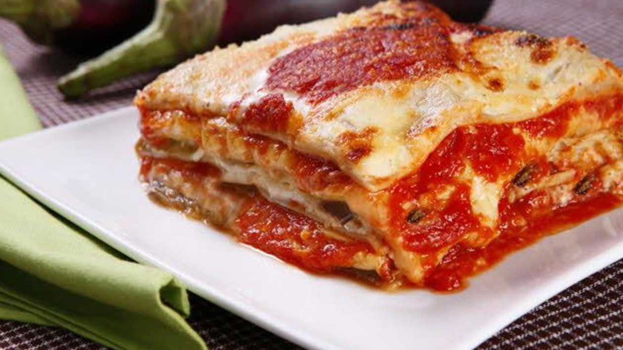 receita de lasanha de berinjela simples