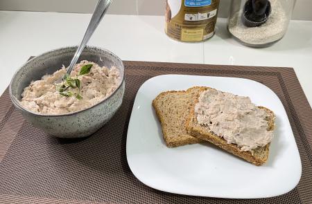 receita de patê de atum com ricota leve