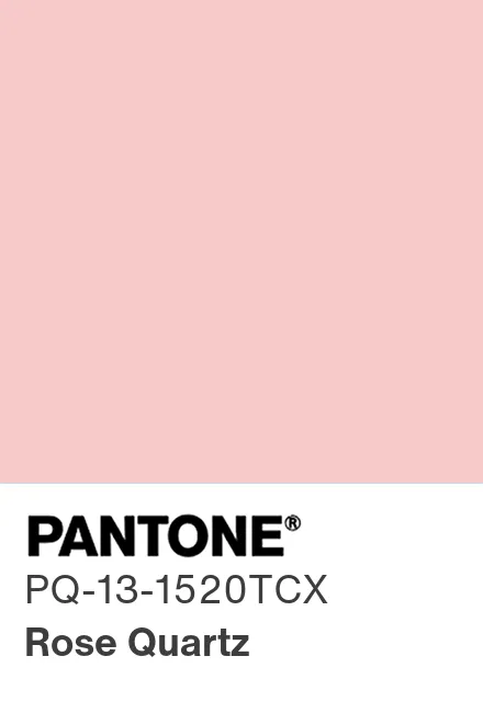 Rosa Quartzo Pantone