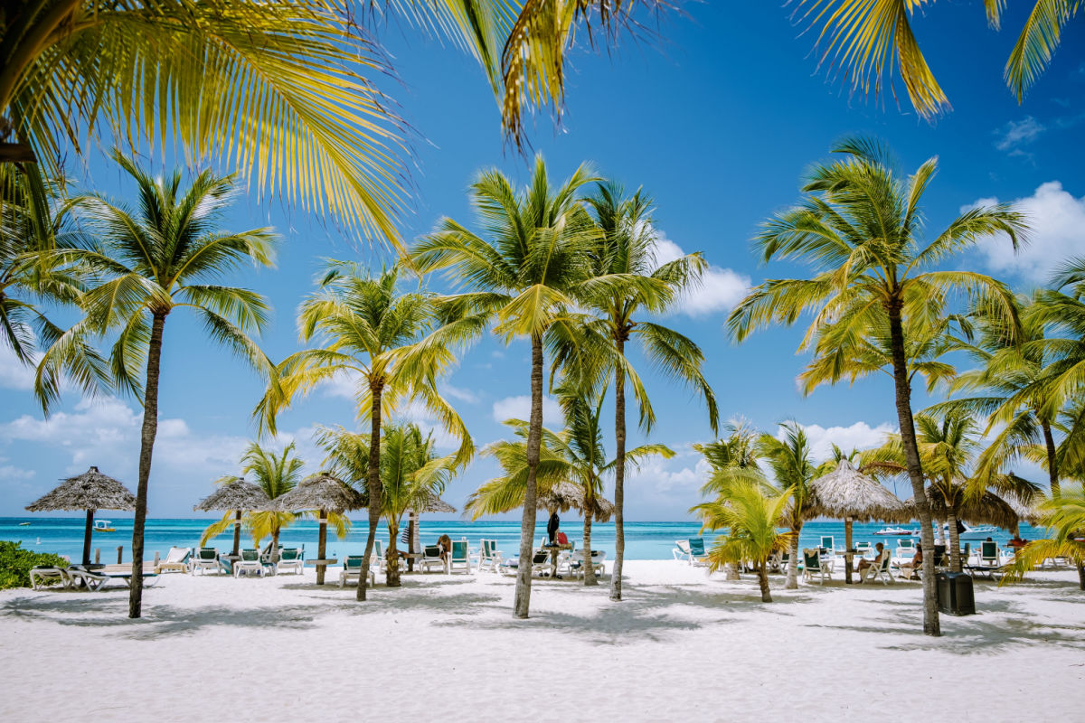 melhores praias de aruba para famílias