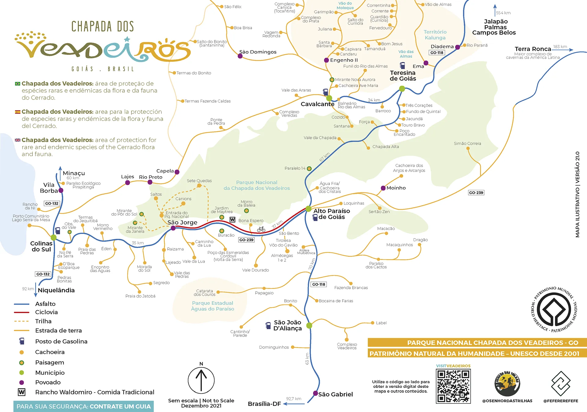 roteiro chapada dos veadeiros para iniciantes