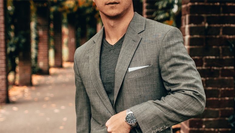 roupa esporte fino masculino trabalho