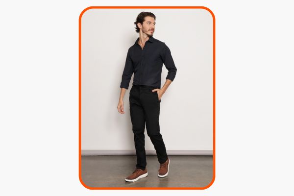 roupa esporte fino masculino trabalho