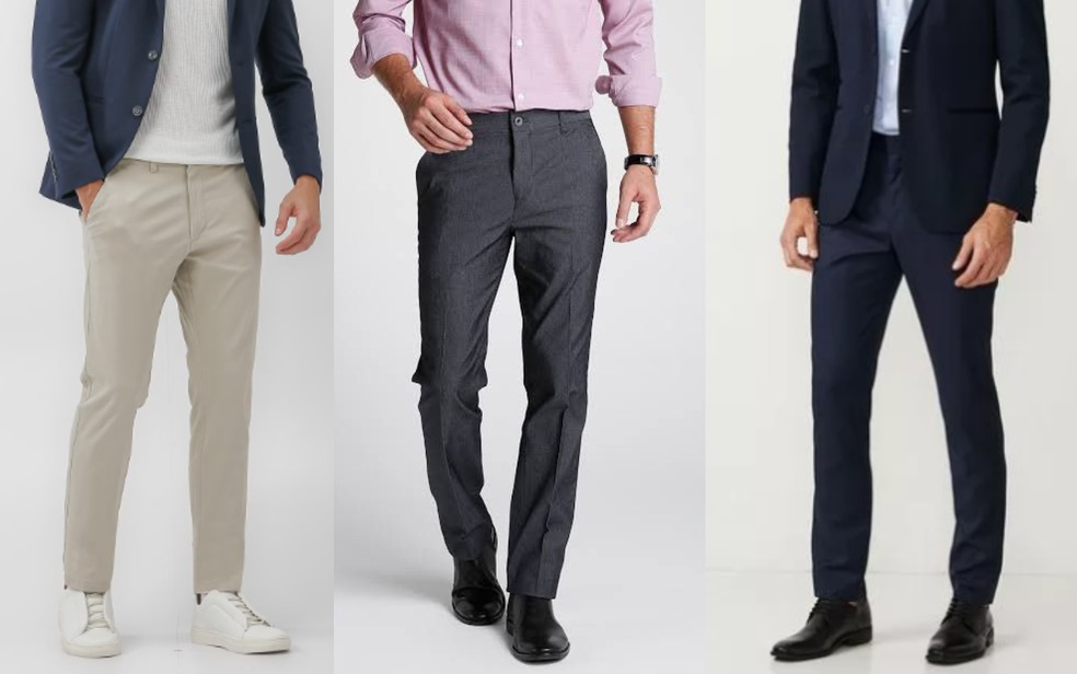 roupa esporte fino masculino trabalho