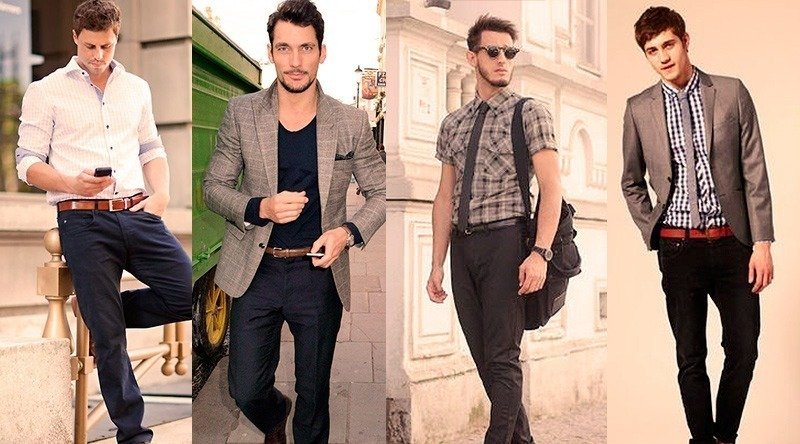 roupa esporte fino masculino trabalho