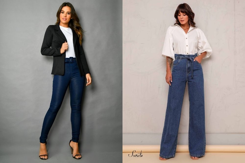 calça social preta