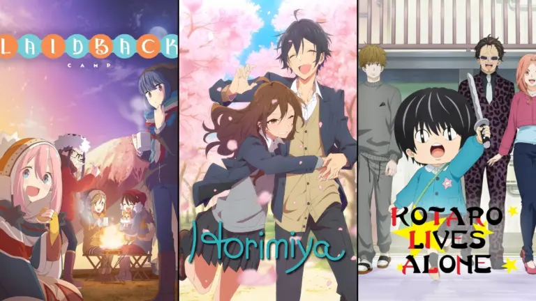 séries de anime de slice of life (cotidiano)