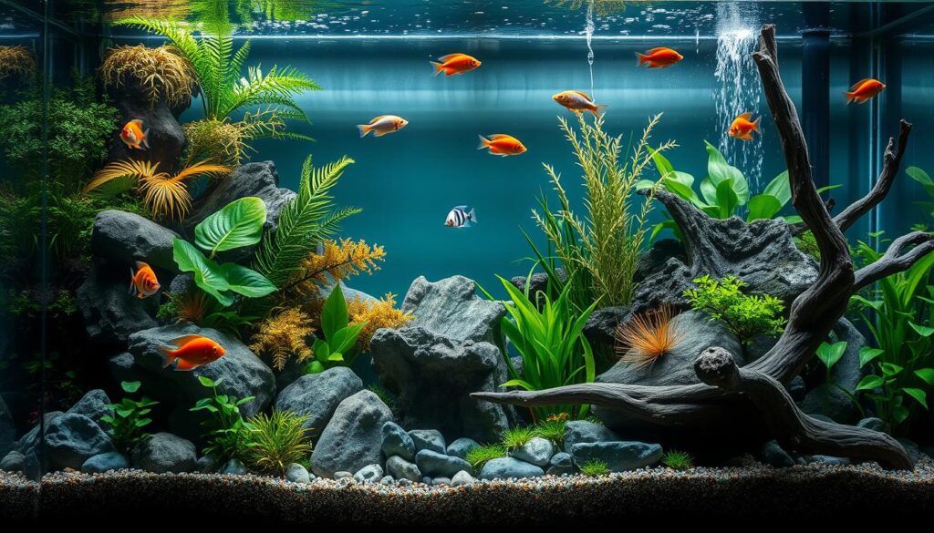 custo de um aquário de série de TV