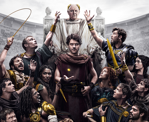 séries sobre o império romano e gladiadores