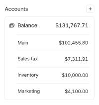 conta bancária Shopify