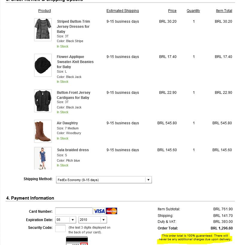 Vale a Pena Comprar Gap no Site Global? Taxas e Envio Internacional