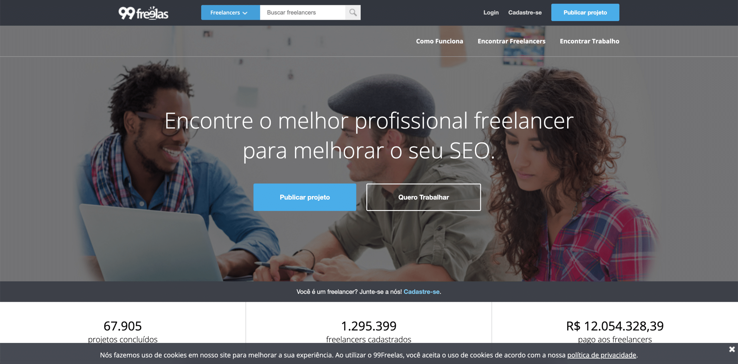 sites confiáveis para trabalhar como freelancer digitador