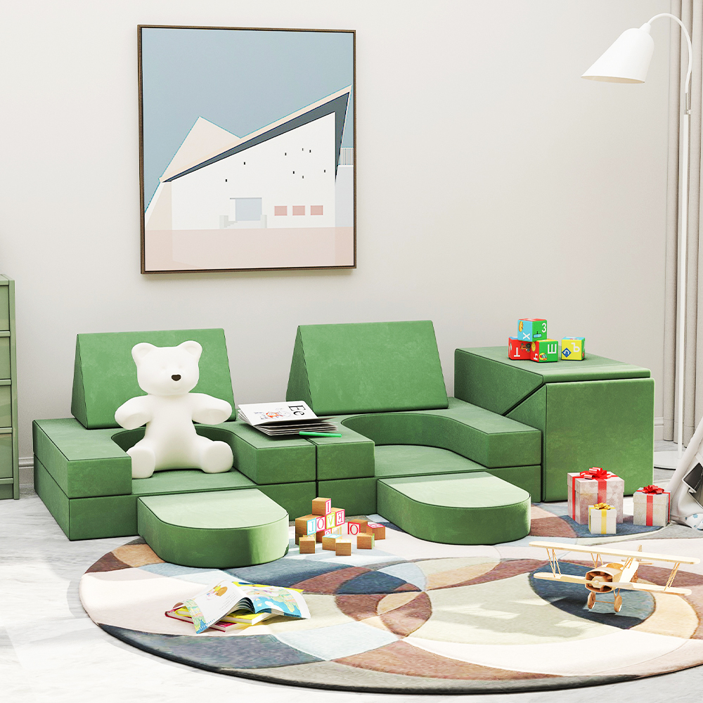 sofá de espuma infantil