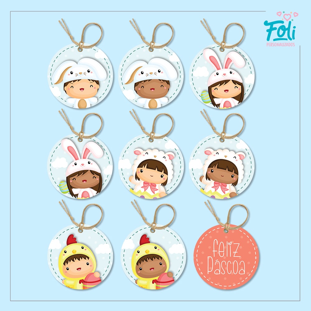 Os Melhores Papéis para Imprimir Tags de Páscoa com Qualidade Profissional