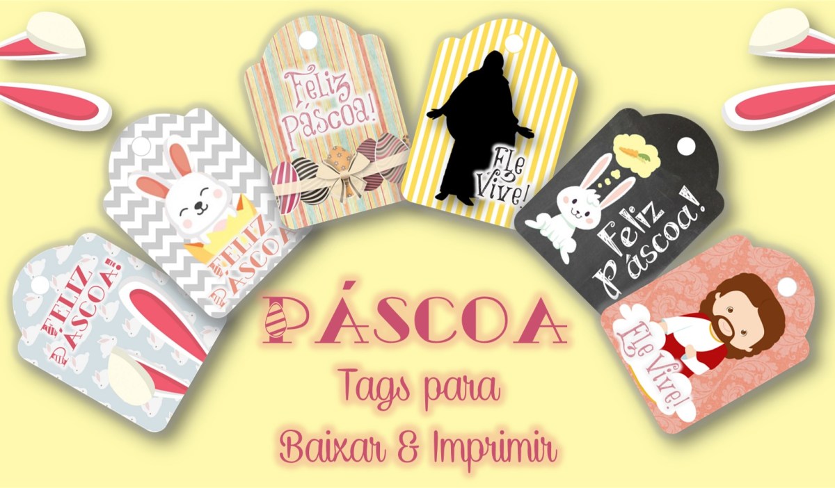tags de páscoa para imprimir grátis