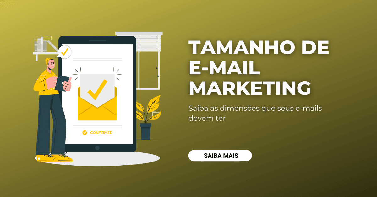 tamanho ideal email
