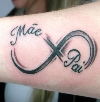 Tatuagem Mãe E Pai No Braço