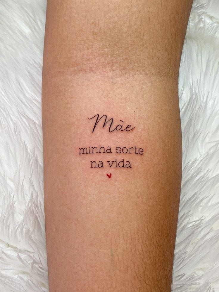 Tatuagem Mãe E Pai No Braço