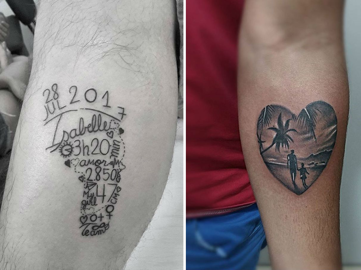 Tatuagem Para Homenagear Filho